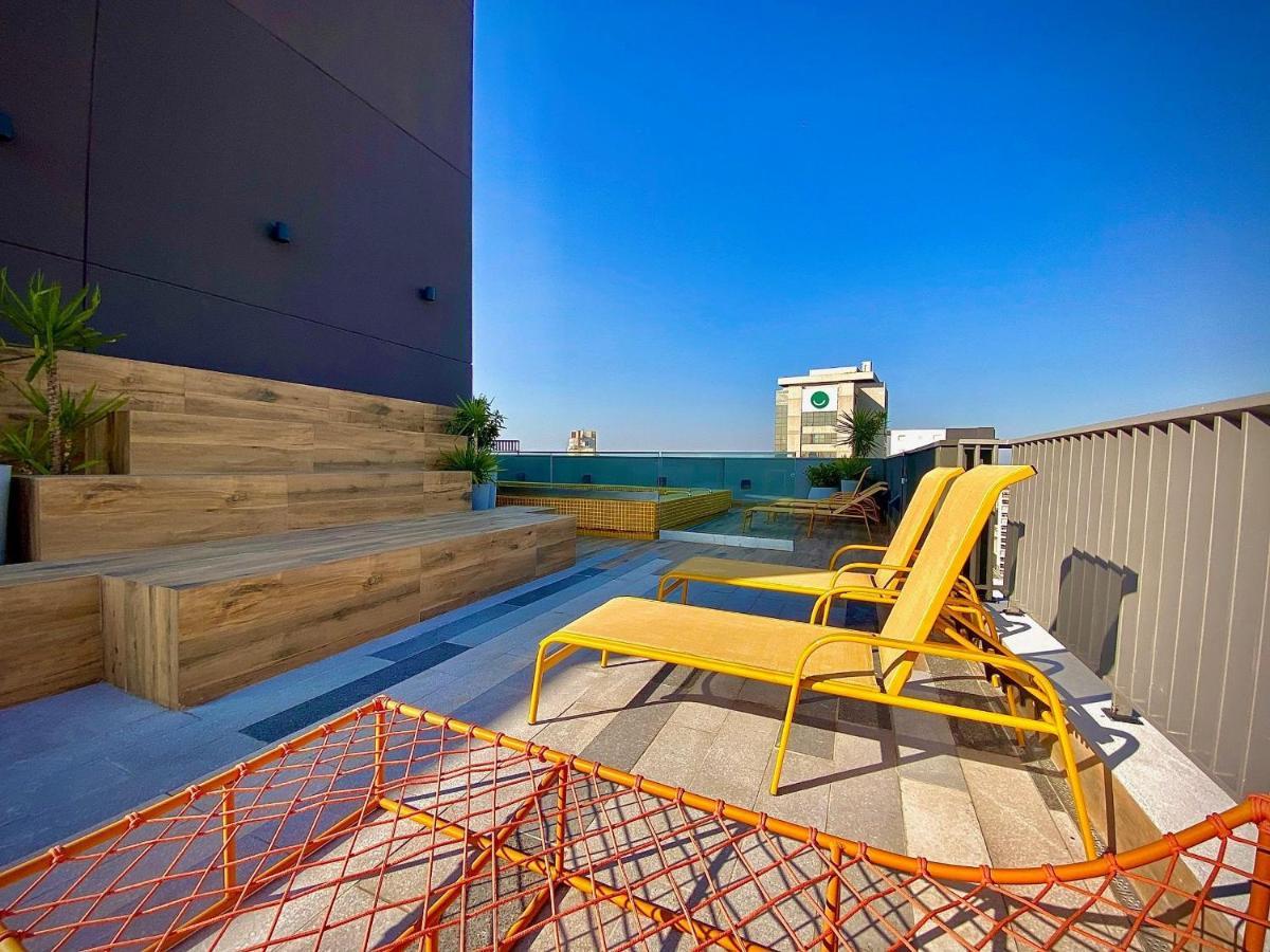 Oasis Urbano: Studio Deslumbrante Com Piscina Na Cobertura By Dabra House- Vn 03 São Paulo Exterior foto