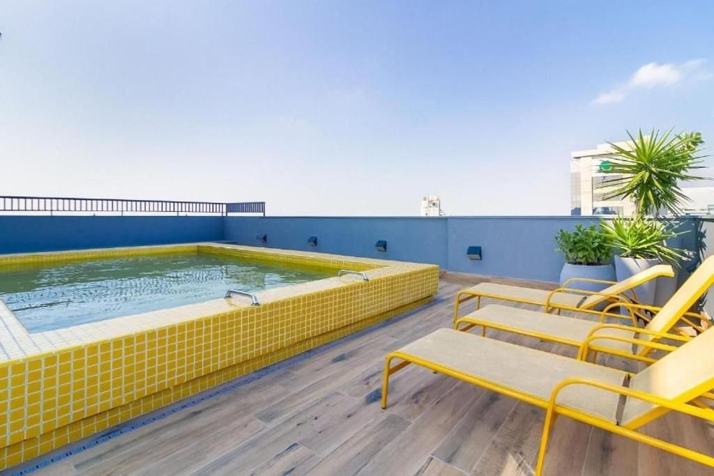 Oasis Urbano: Studio Deslumbrante Com Piscina Na Cobertura By Dabra House- Vn 03 São Paulo Exterior foto